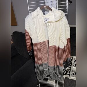 Women's Multicolor Striped Sweater